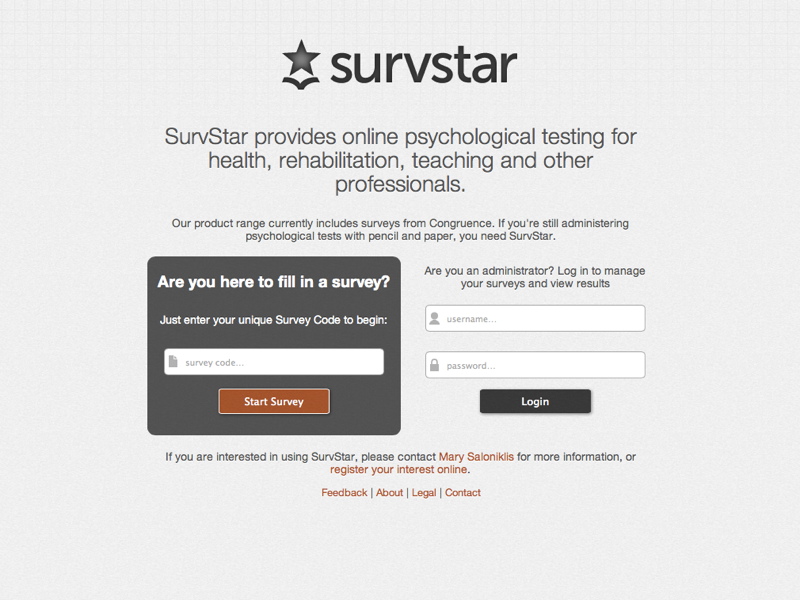 SurvStar screenshot